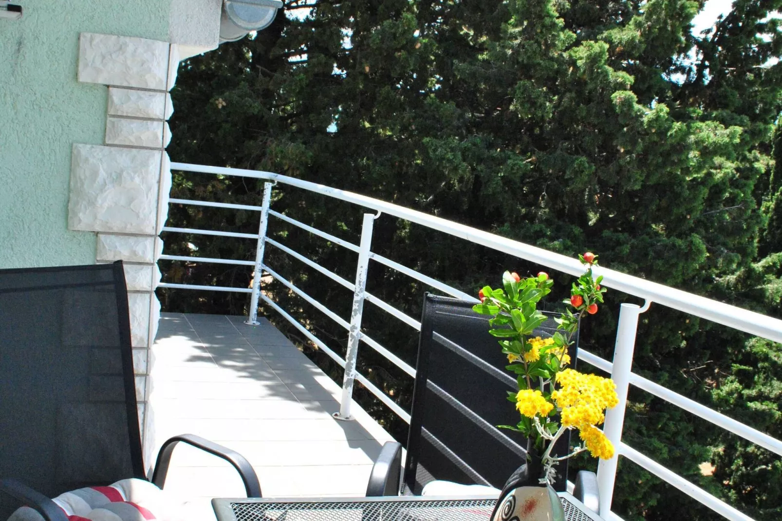 Apartments Smokvica - Superior One Bedroom Apartment with Balcony (Apartment 5)-Terrasbalkon