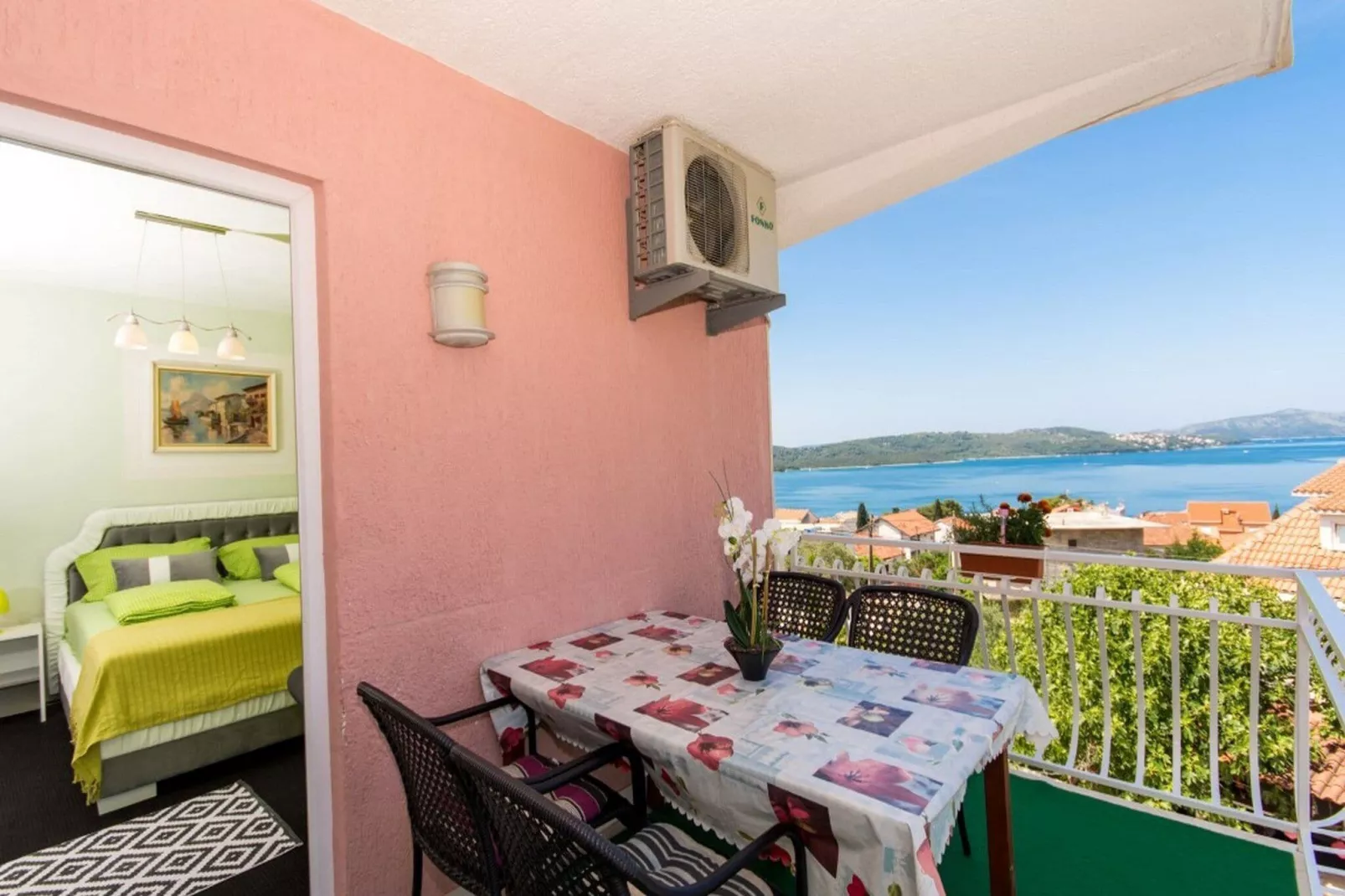 Villa Stil -  One Bedroom Apartment with Balcony and Sea View 102-Terras