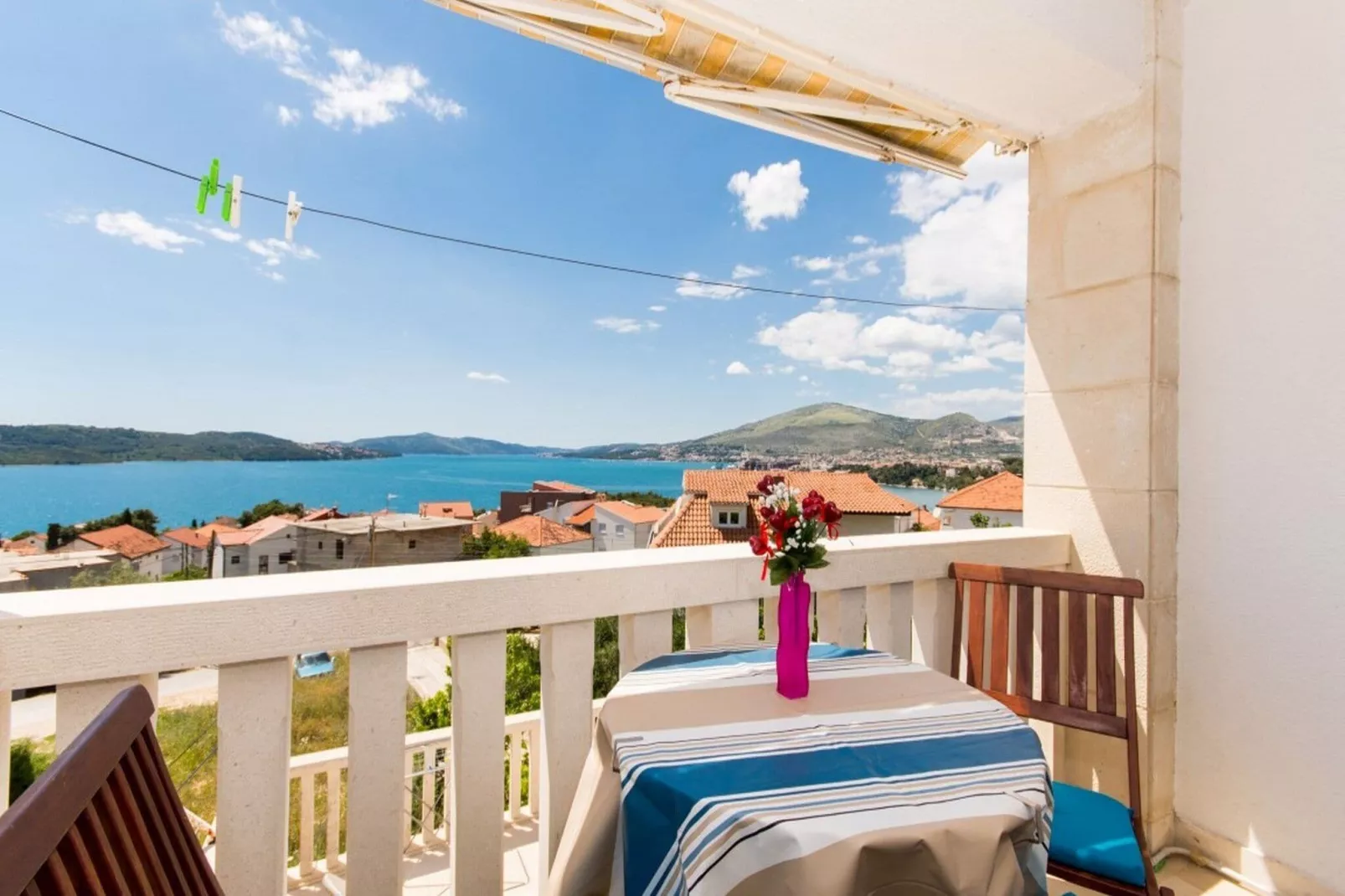 Villa Stil - One Bedroom Apartment with Balcony and Sea View 104 (Luxsor)-Terrasbalkon