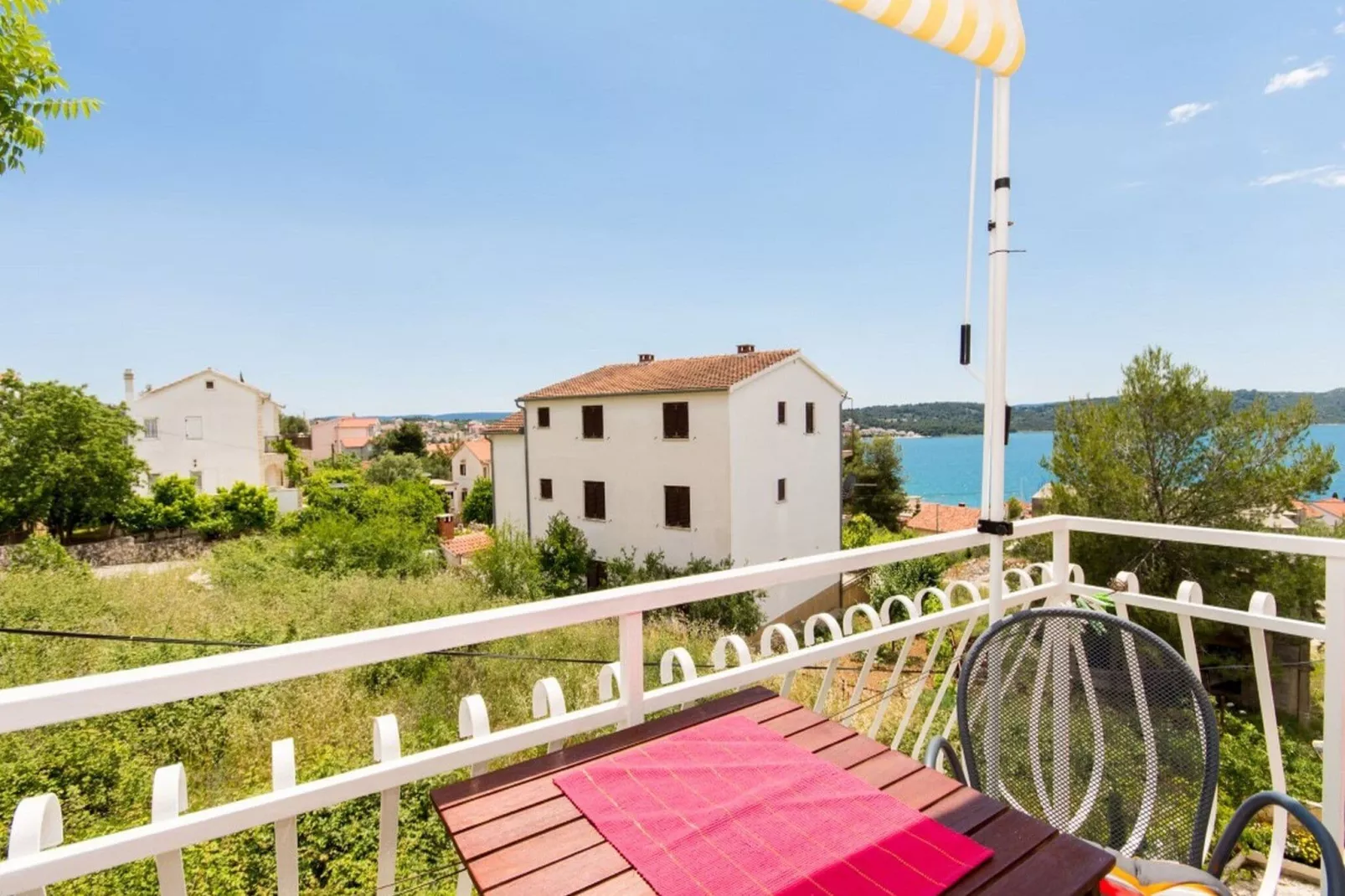 Villa Stil - One Bedroom Apartment with Balcony and Sea View 104 (Luxsor)-Terrasbalkon