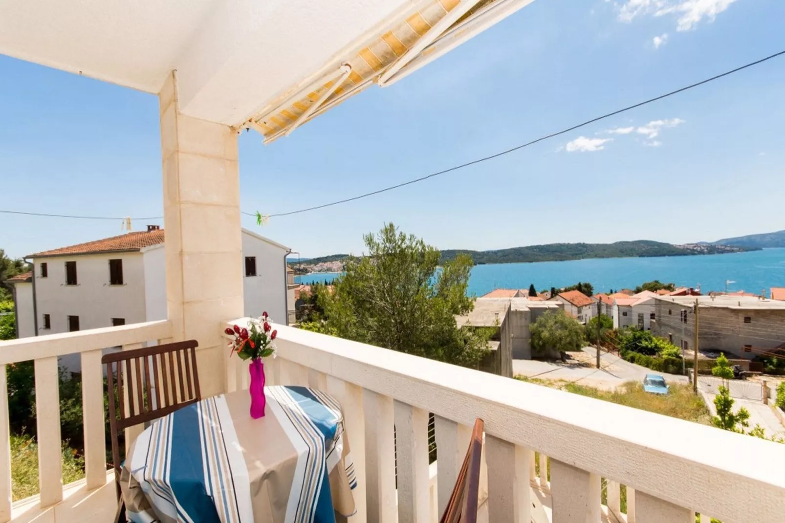 Villa Stil - One Bedroom Apartment with Balcony and Sea View 104 (Luxsor)-Terrasbalkon