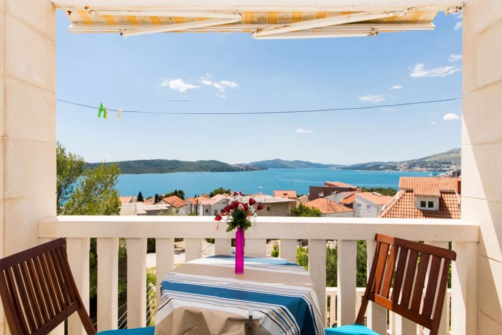 Villa Stil - One Bedroom Apartment with Balcony and Sea View 104 (Luxsor)-Terrasbalkon