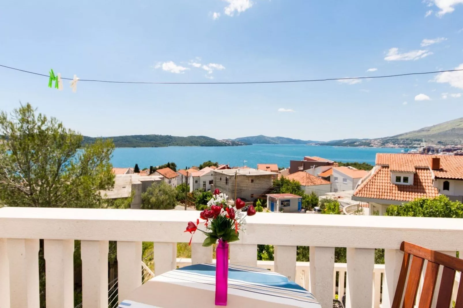 Villa Stil - One Bedroom Apartment with Balcony and Sea View 104 (Luxsor)-Terrasbalkon