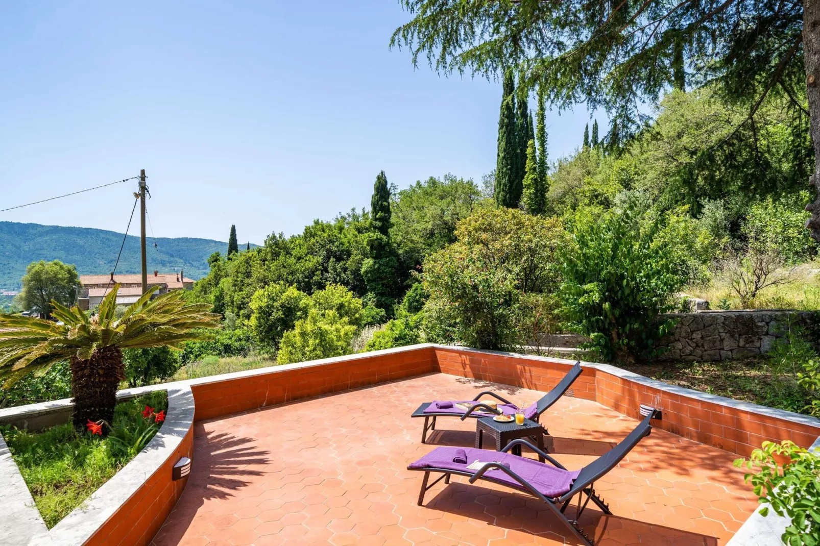 Villa Niko - Three bedroom villa with swimming pool-Terras