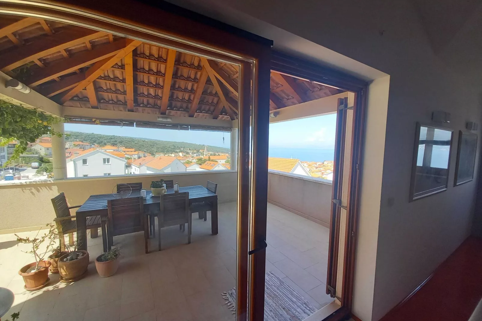 Apartments Iggy - Three Bedroom Apartment with Sea View and Terrace (A9) (ST)-Terras