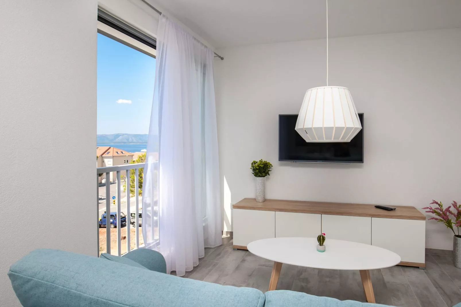 Apartments Dva Galeba -  Premium One Bedroom Apartment with Sea View (103)