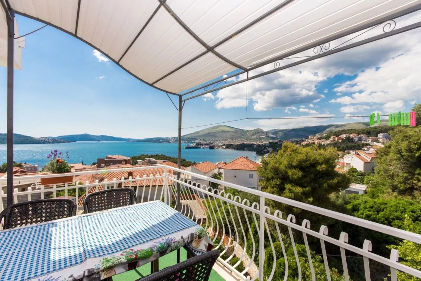 Villa Stil - One Bedroom Apartment with Balcony and Sea View 202-Terrasbalkon