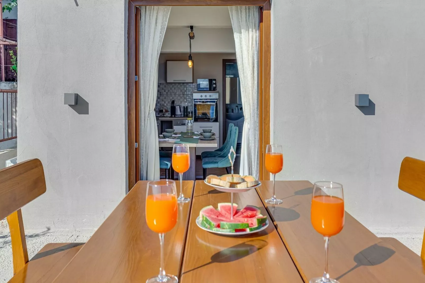 Rina Apartments - Superior One Bedroom Apartment with Terrace and Sea View I-Terras