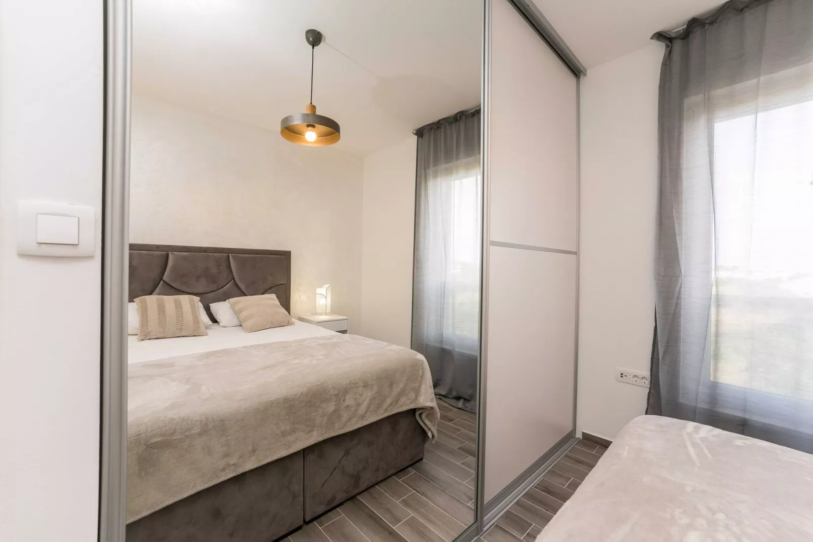 Luxury D Apartments - Luxury Two Bedroom Apartment with Terrace A2-Slaapkamer