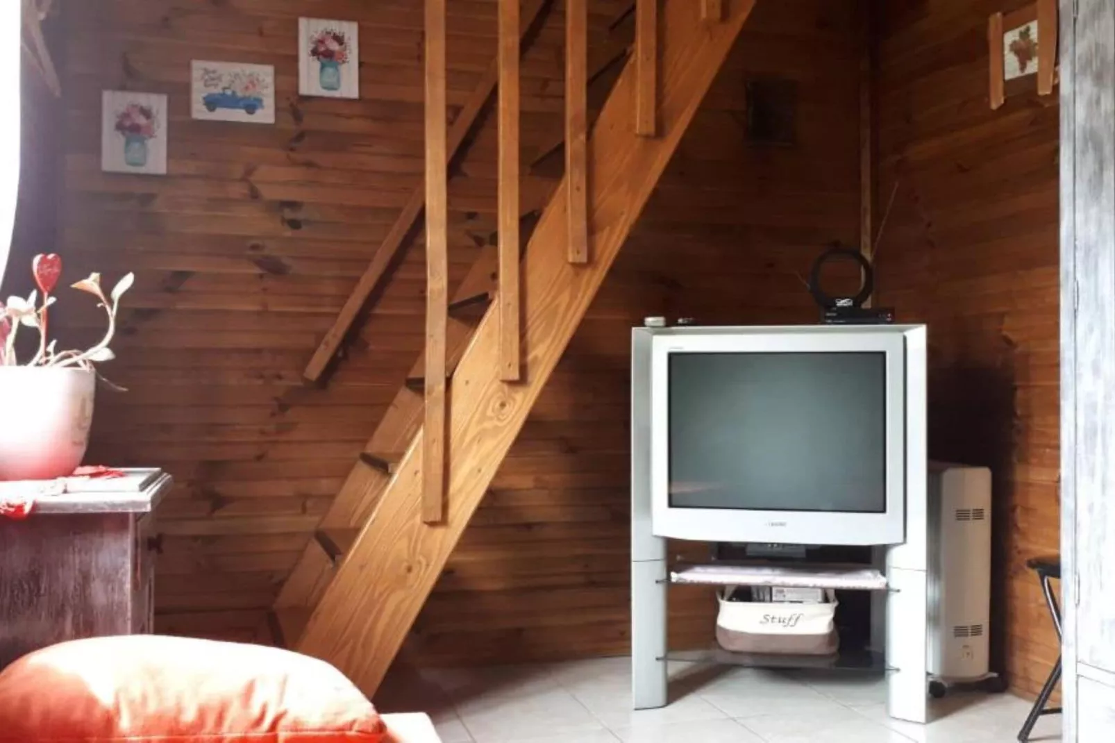 Stara Hiža Vlašić - Duplex one bedroom Chalet with Private Garden-Woonkamer