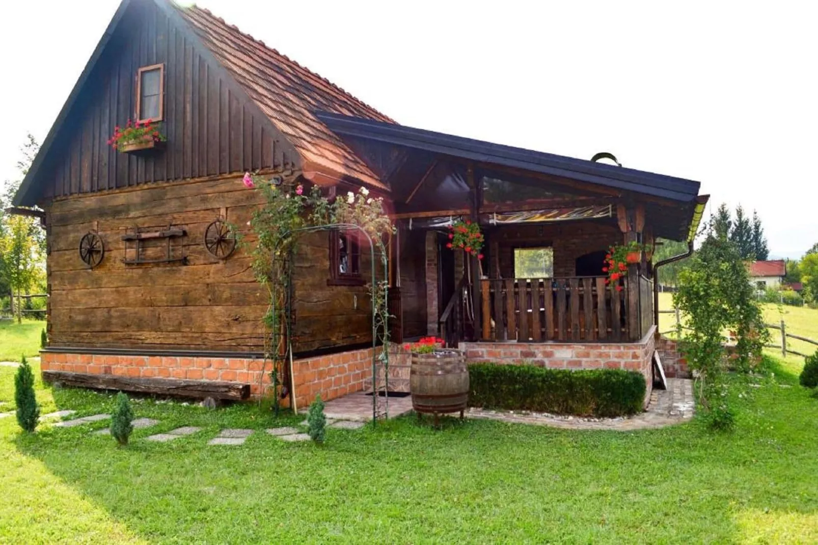 Stara Hiža Vlašić - Duplex one bedroom Chalet with Private Garden-Buitenlucht