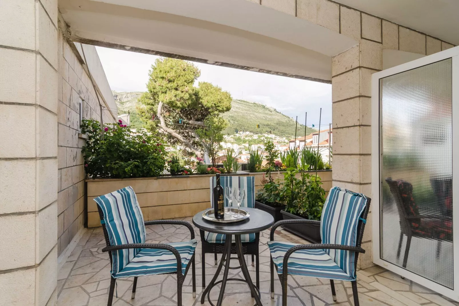 House Apartments Ariva - Superior Studio Apartment with Balcony (3 Adults) - A3-Terrasbalkon