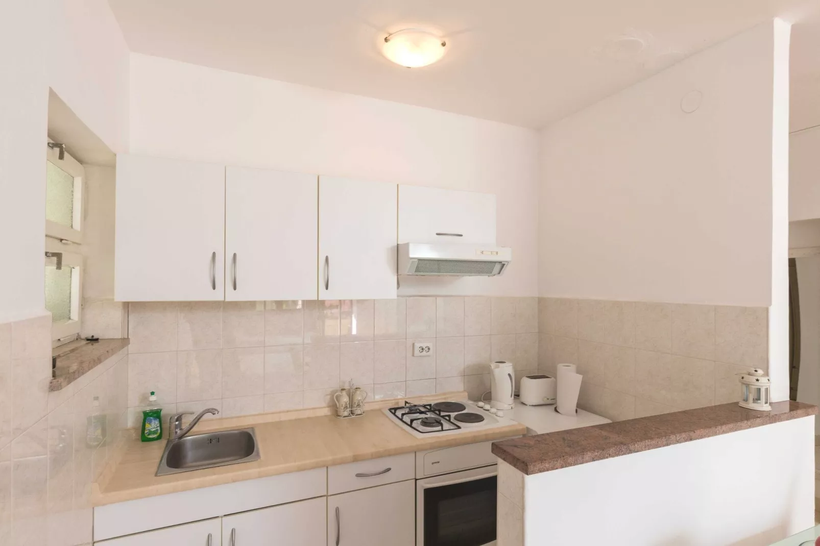 House Apartments Ariva - Studio Apartment with Balcony (3 Adults)  - A1-Keuken