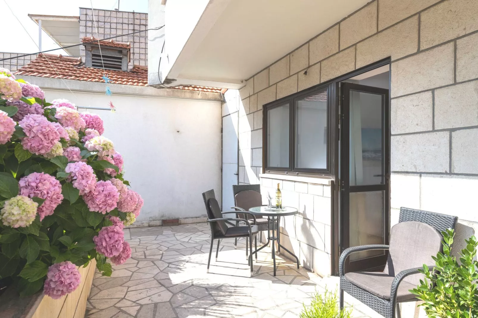 House Apartments Ariva - Studio Apartment with Balcony (3 Adults)  - A1-Terrasbalkon