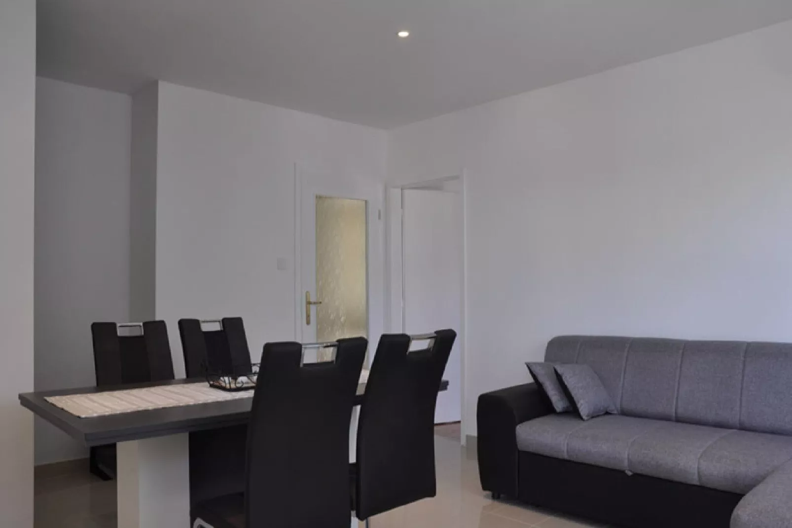 Apartments Profaca - Two Bedroom Apartment with Terrace A1-Woonkamer