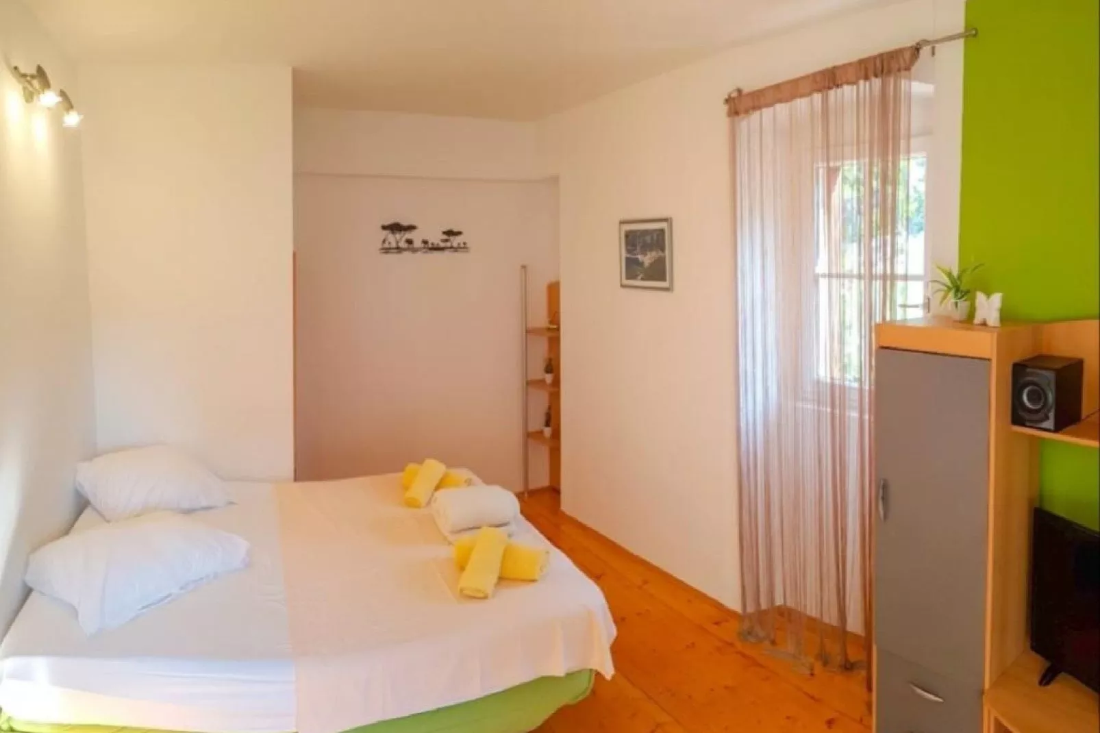 Apartments Vela Stiniva - Two Bedroom Apartment with Terrace and Sea View - A1 (67633)-Slaapkamer