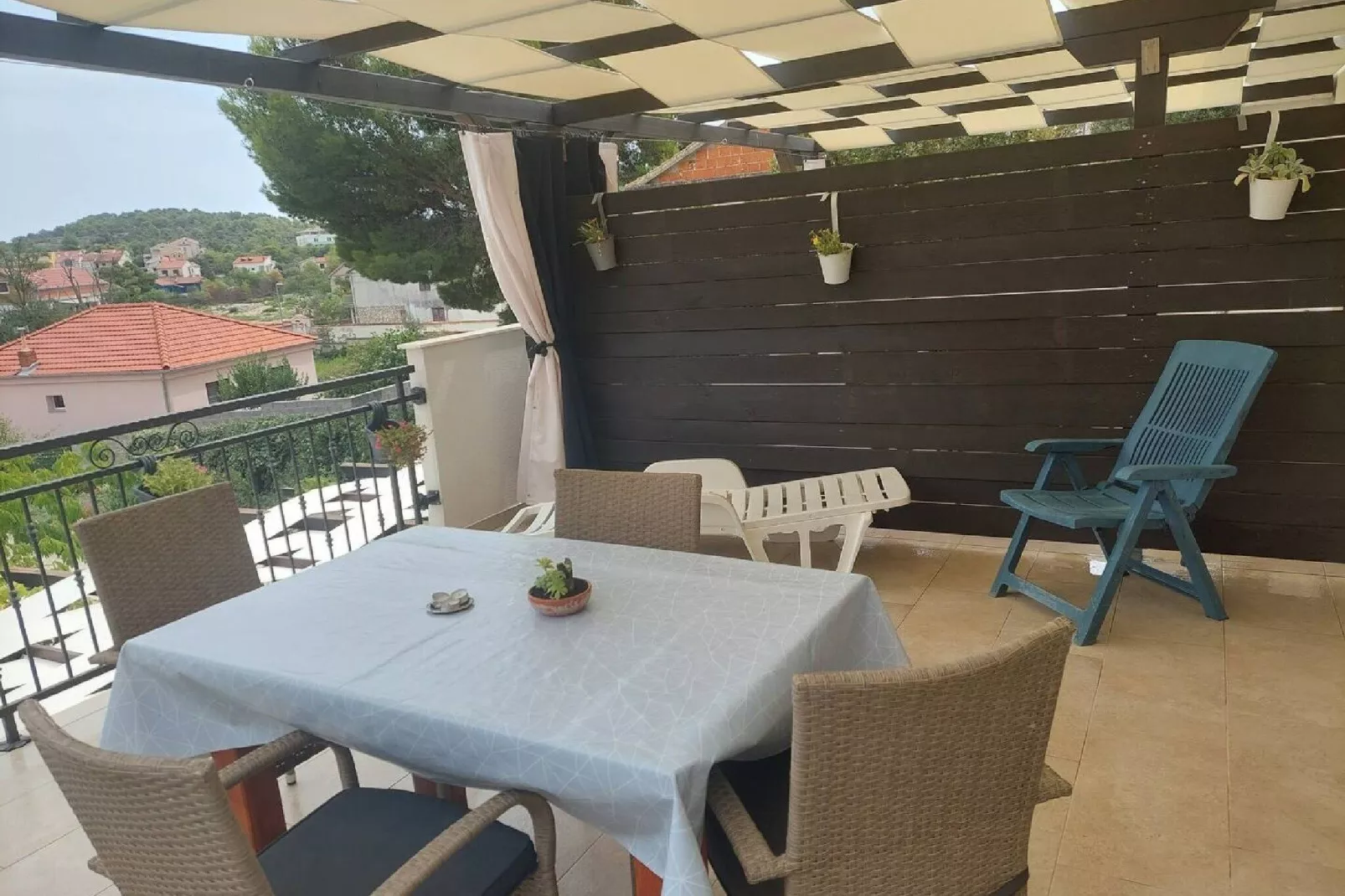 Apartments Paula - Superior One Bedroom Apartment with Terrace A1-Terras