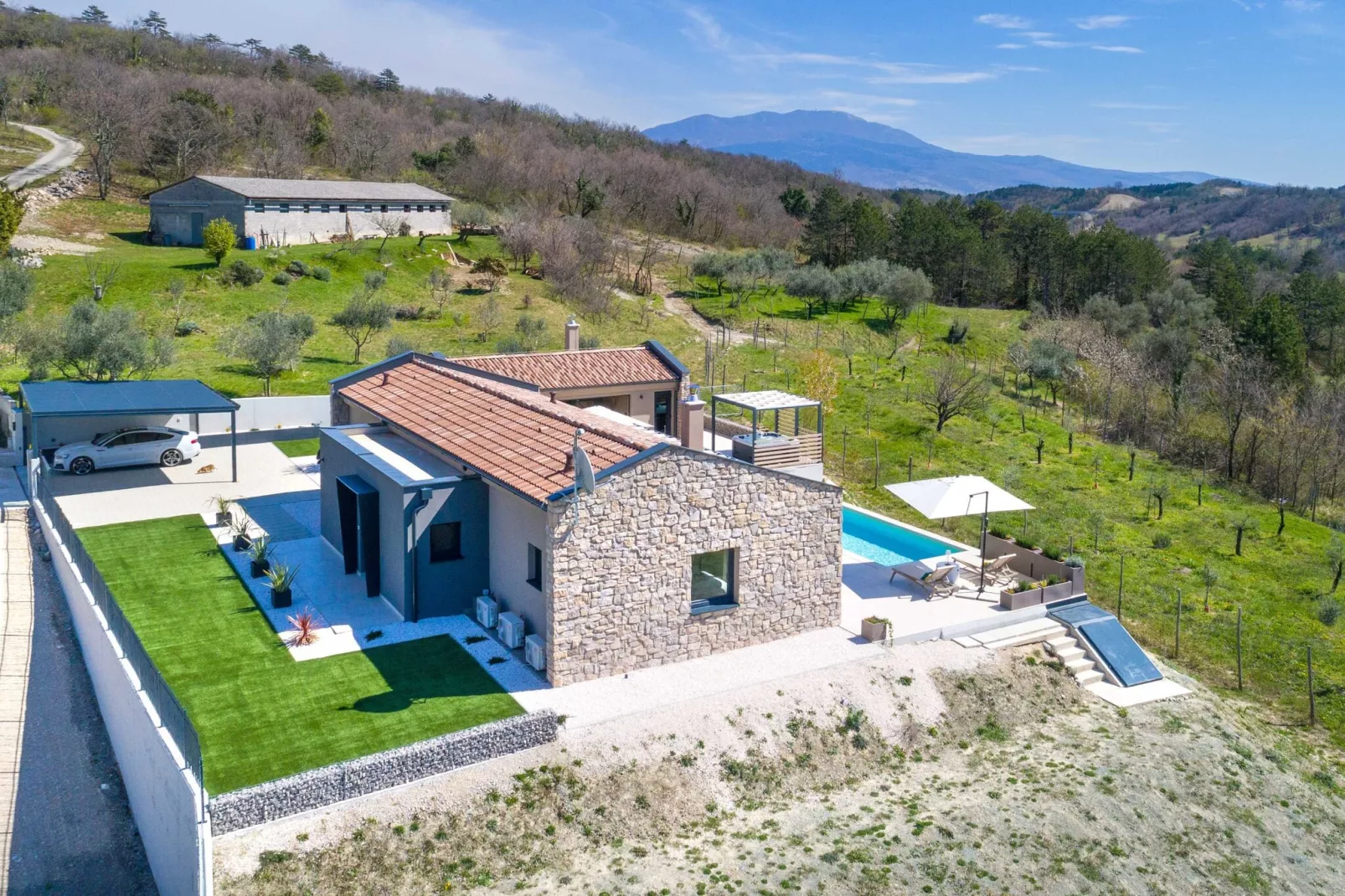 Villa Noeli - Two Bedroom Villa with Terrace and Swimming Pool-Buitenlucht