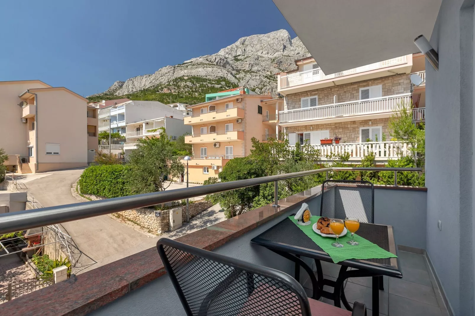 Apartments Villa Juric - One Bedroom Apartment with Balcony 5-Terrasbalkon