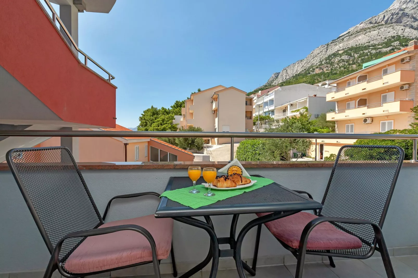 Apartments Villa Juric - One Bedroom Apartment with Balcony 5-Terrasbalkon