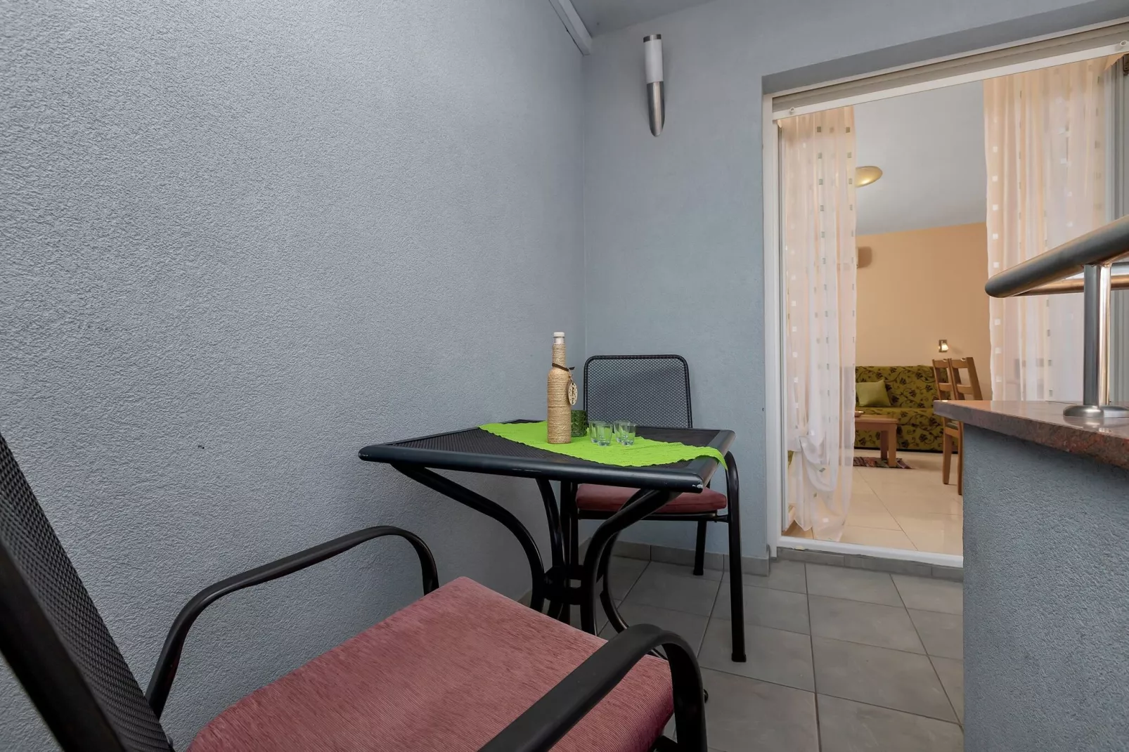 Apartments Villa Juric - One Bedroom Apartment with Balcony 5-Terrasbalkon