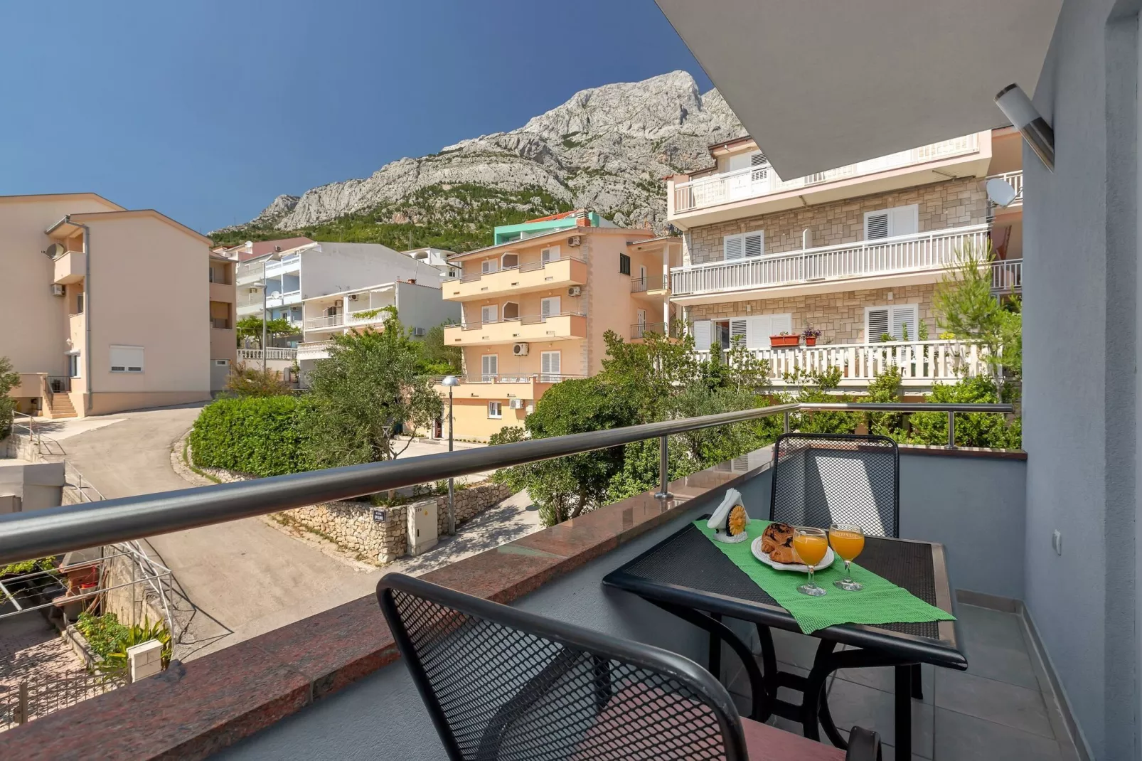 Apartments Villa Juric - One Bedroom Apartment with Balcony 6-Terrasbalkon