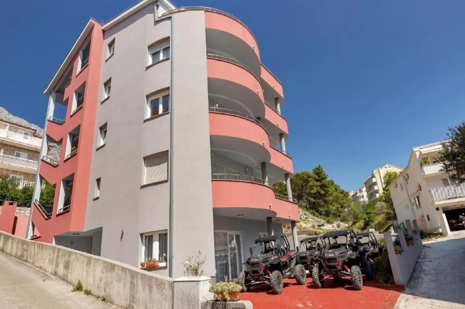 Apartments Villa Juric - One Bedroom Apartment with Balcony 6-Buitenlucht