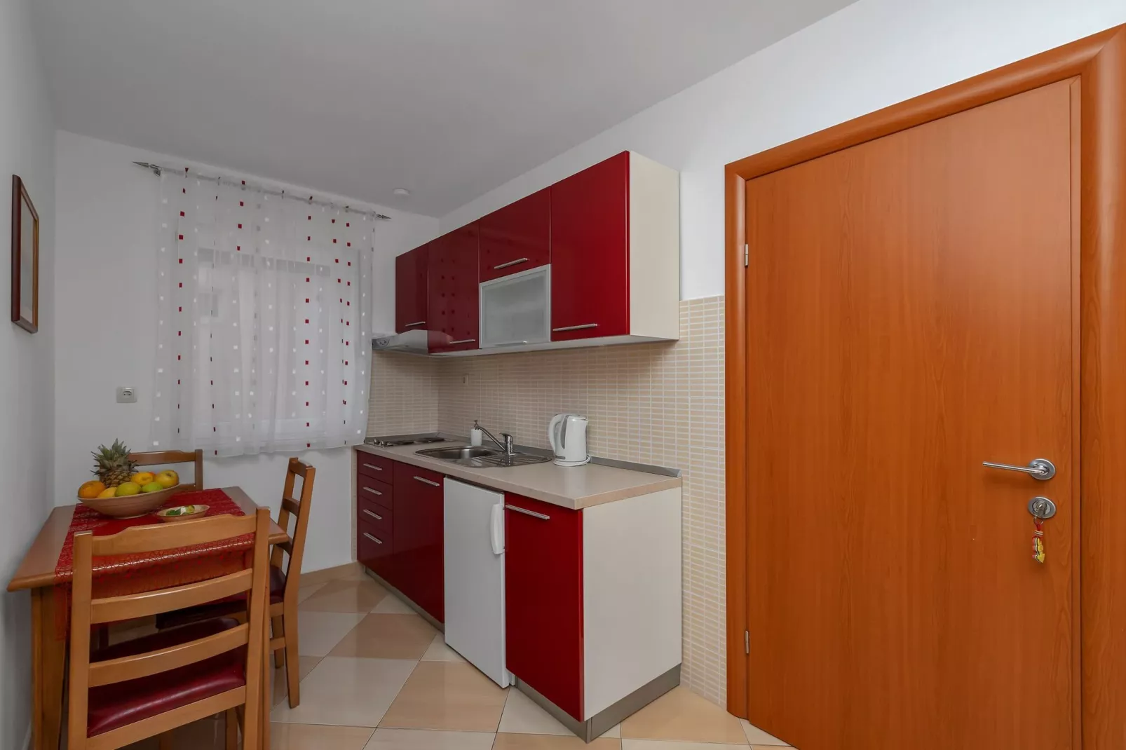 Apartments Villa Juric -  One-Bedroom Apartment (Crveni 1)-Keuken