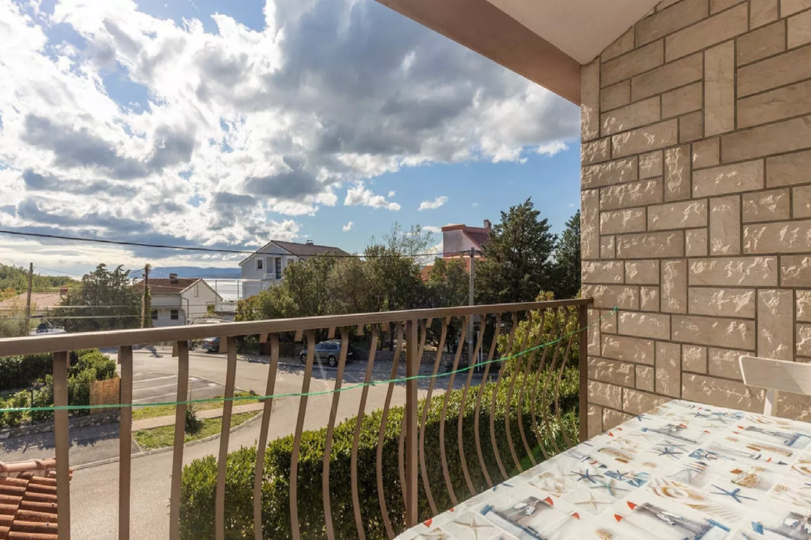 Apartments Ilija Njavro - One Bedroom Apartment with Balcony (Apartment 3)-Terrasbalkon