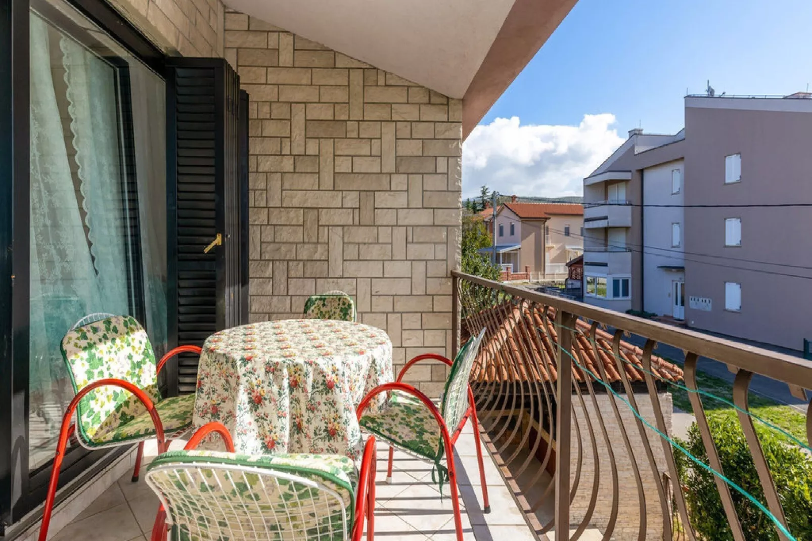 Apartments Ilija Njavro - Studio Apartment (Apartment 2)-Terrasbalkon