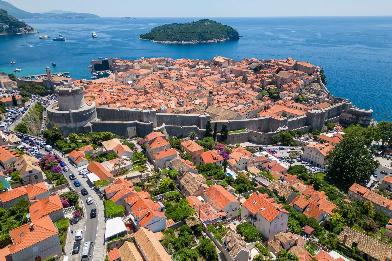 Dubrovnik Fantasy Apartments - Studio with Sea and city view - 1-Uitzicht