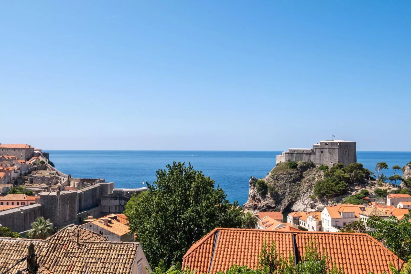 Dubrovnik Fantasy Apartments - Studio with Sea and city view - 1-Uitzicht