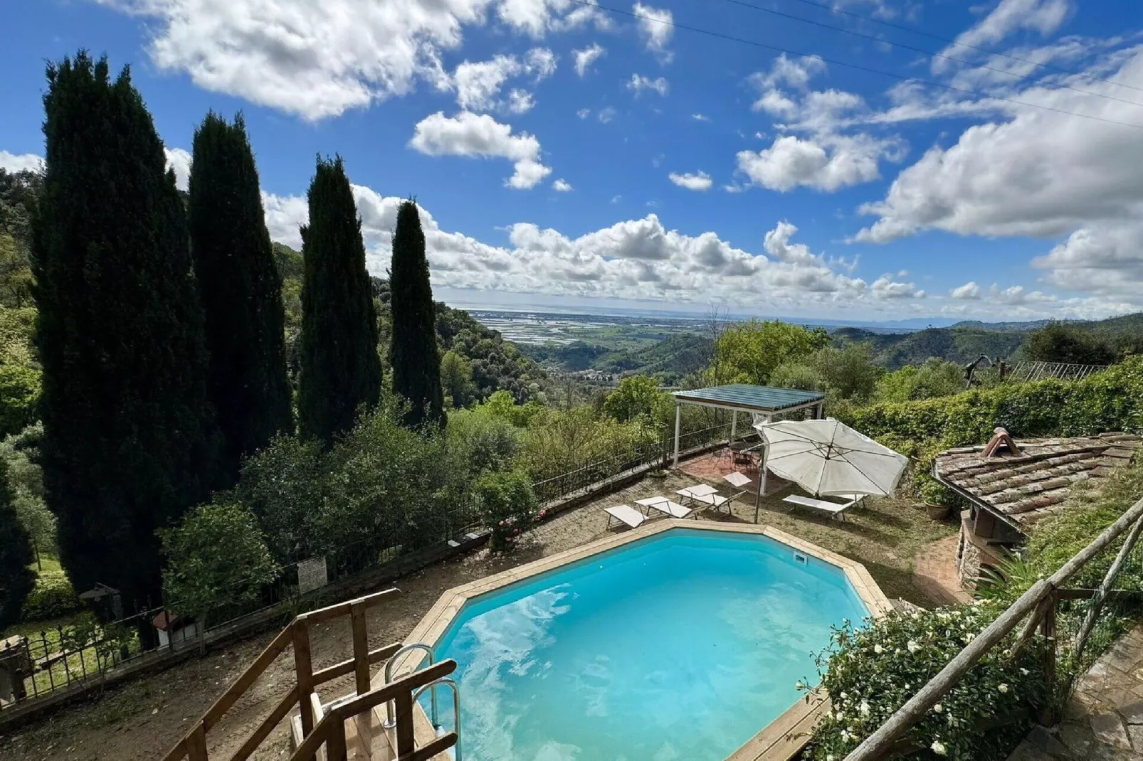 Borgo Bucatra Tramonto-Terrasbalkon