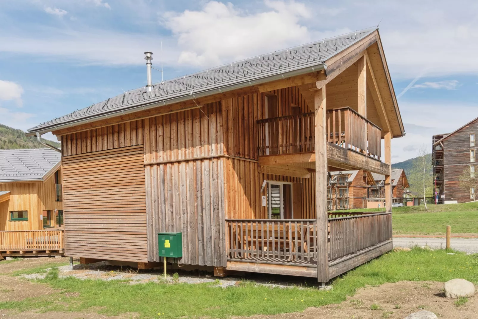 Kreischberg Chalets 1-Buitenkant zomer