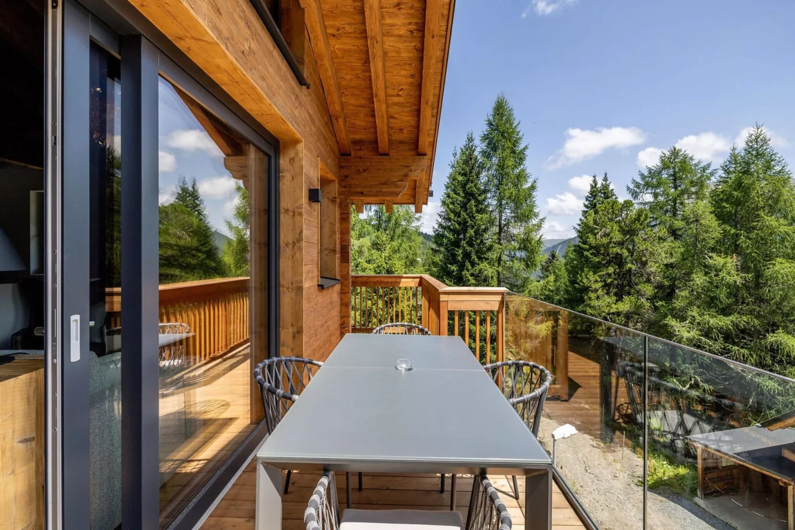 Turrach Lodges 5-Terrasbalkon