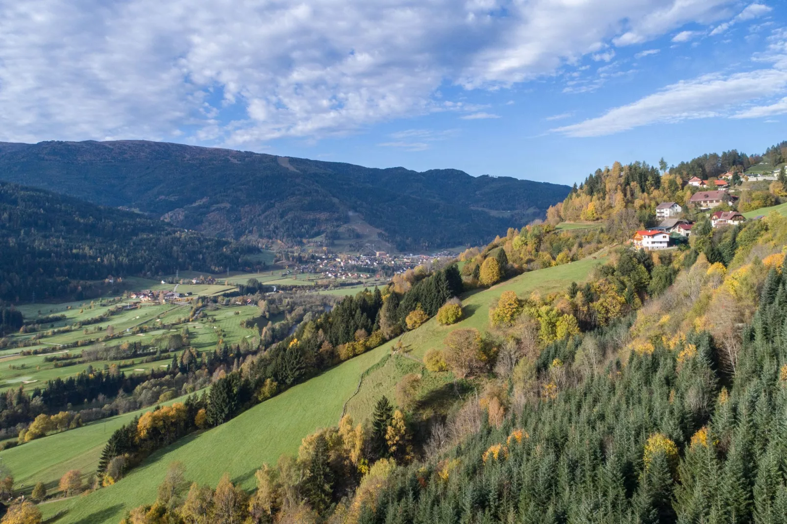 Kreischberg Chalets 24a-Gebieden zomer 1km