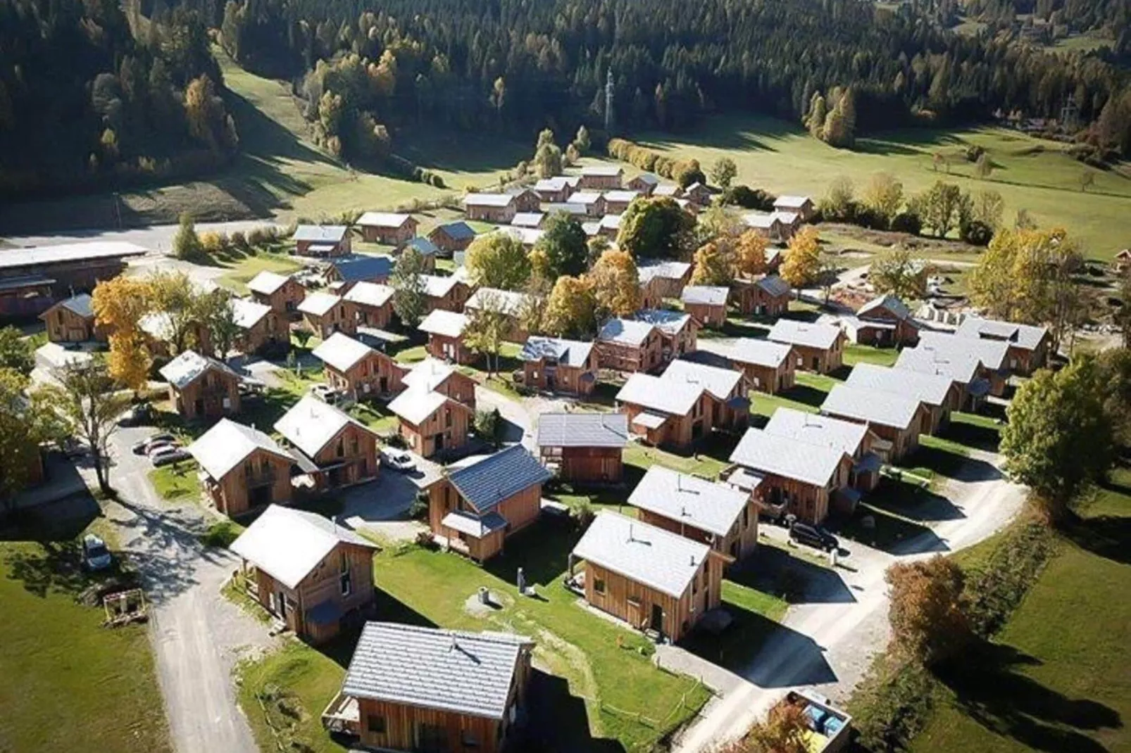 Kreischberg Chalets 11b-Gebieden zomer 1km