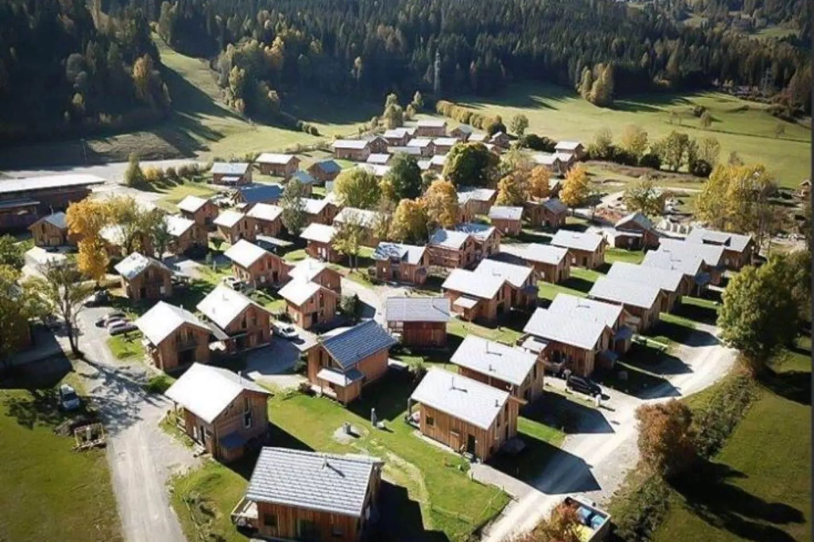 Kreischberg Chalets 13a-Gebieden zomer 1km