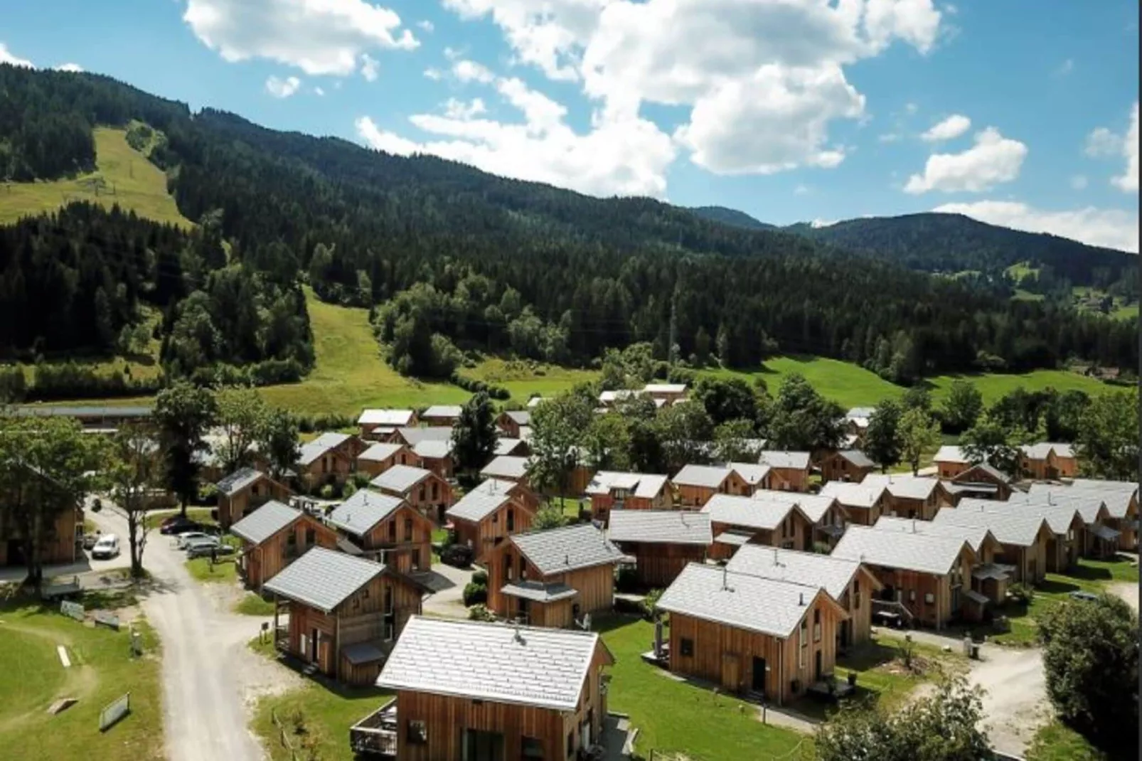 Kreischberg Chalets 15-Gebieden zomer 1km