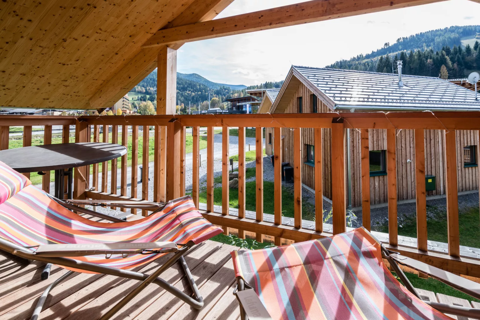 Kreischberg Chalets 12a-Terrasbalkon