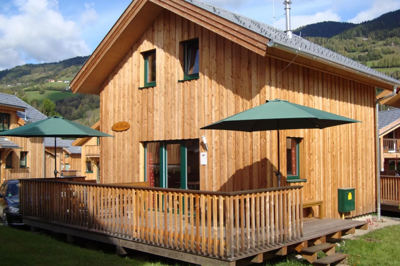 Kreischberg Chalets 4a-Buitenkant zomer