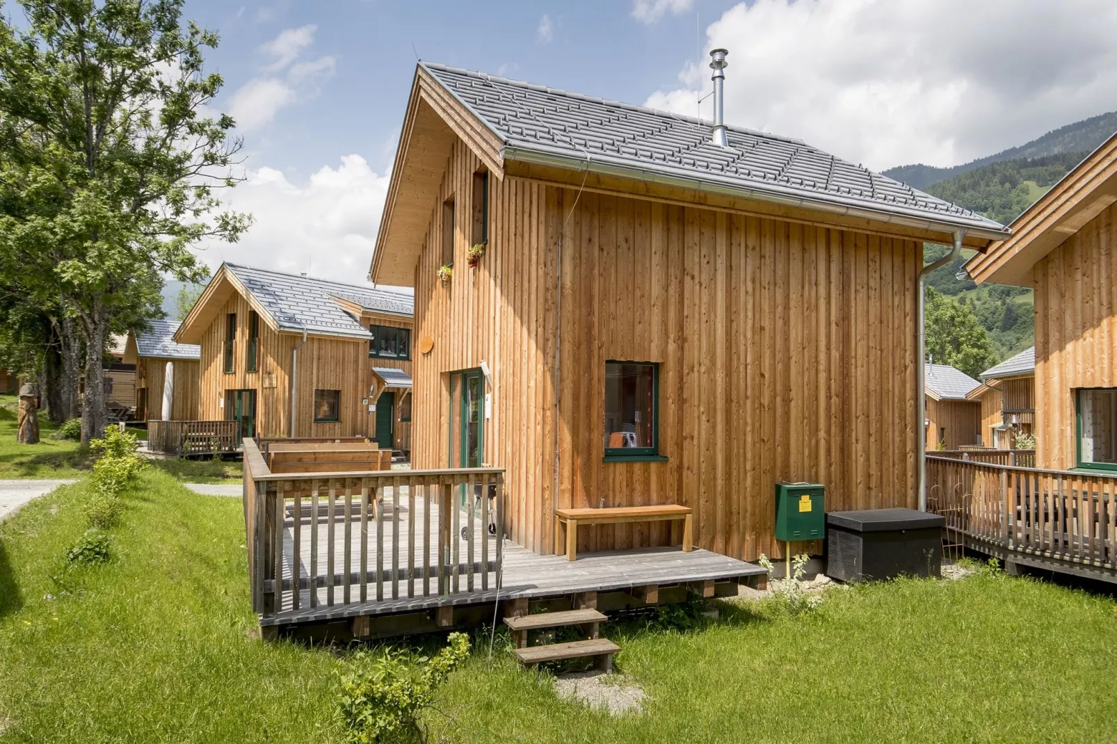 Kreischberg Chalets 4a-Buitenkant zomer