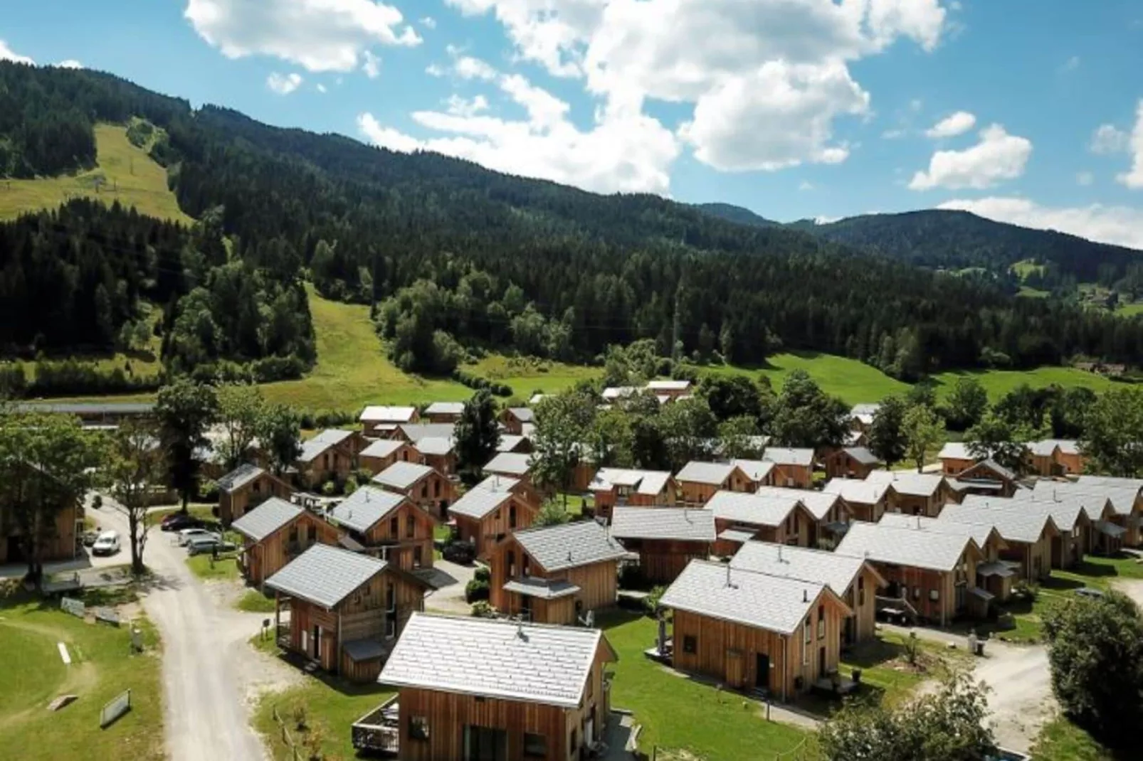 Kreischberg Chalets 16-Gebieden zomer 1km