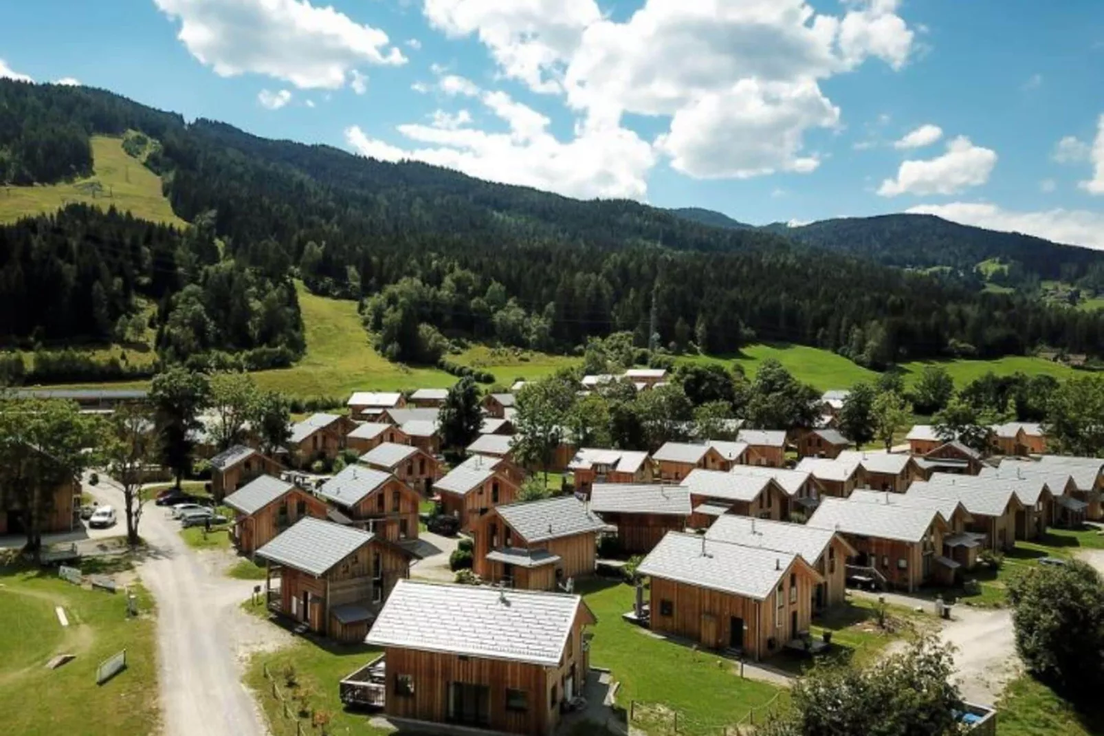 Kreischberg Chalets 21-Gebieden zomer 1km