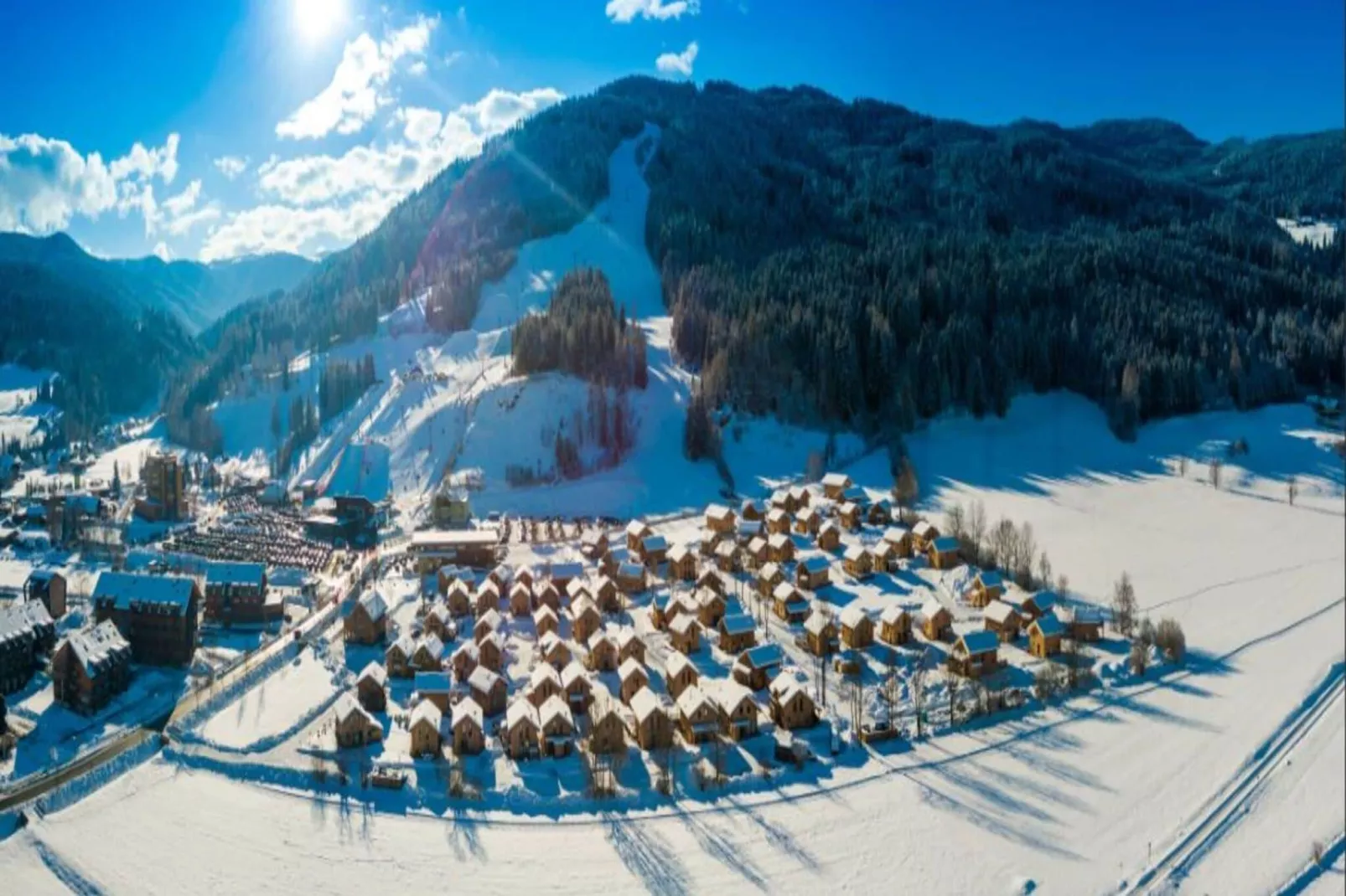 Kreischberg Chalets 25a-Gebied winter 1km