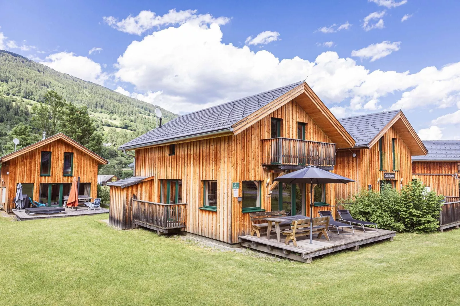 Kreischberg Chalets 6b-Buitenkant zomer