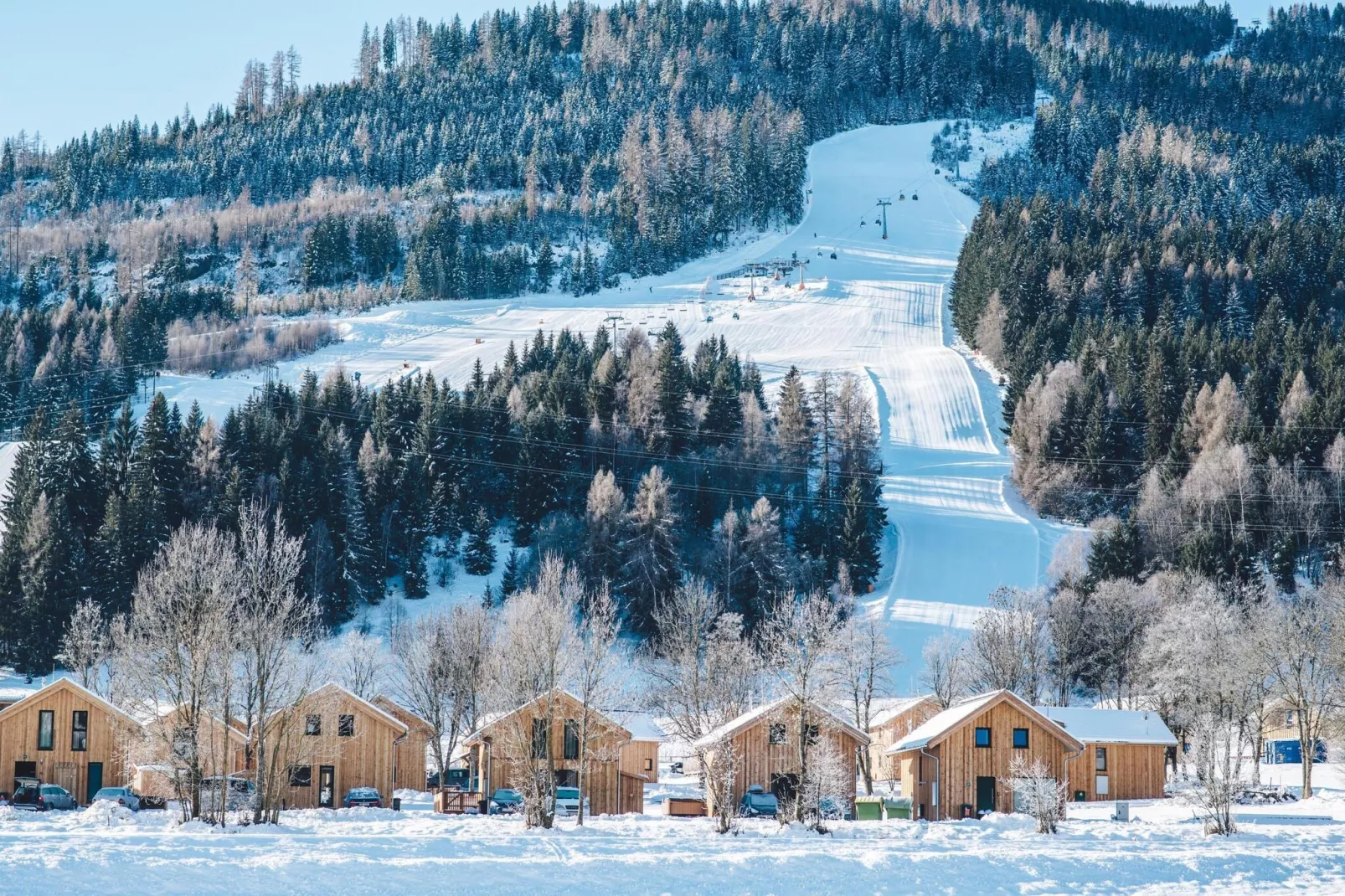 Kreischberg Chalets 6b-Gebied winter 1km