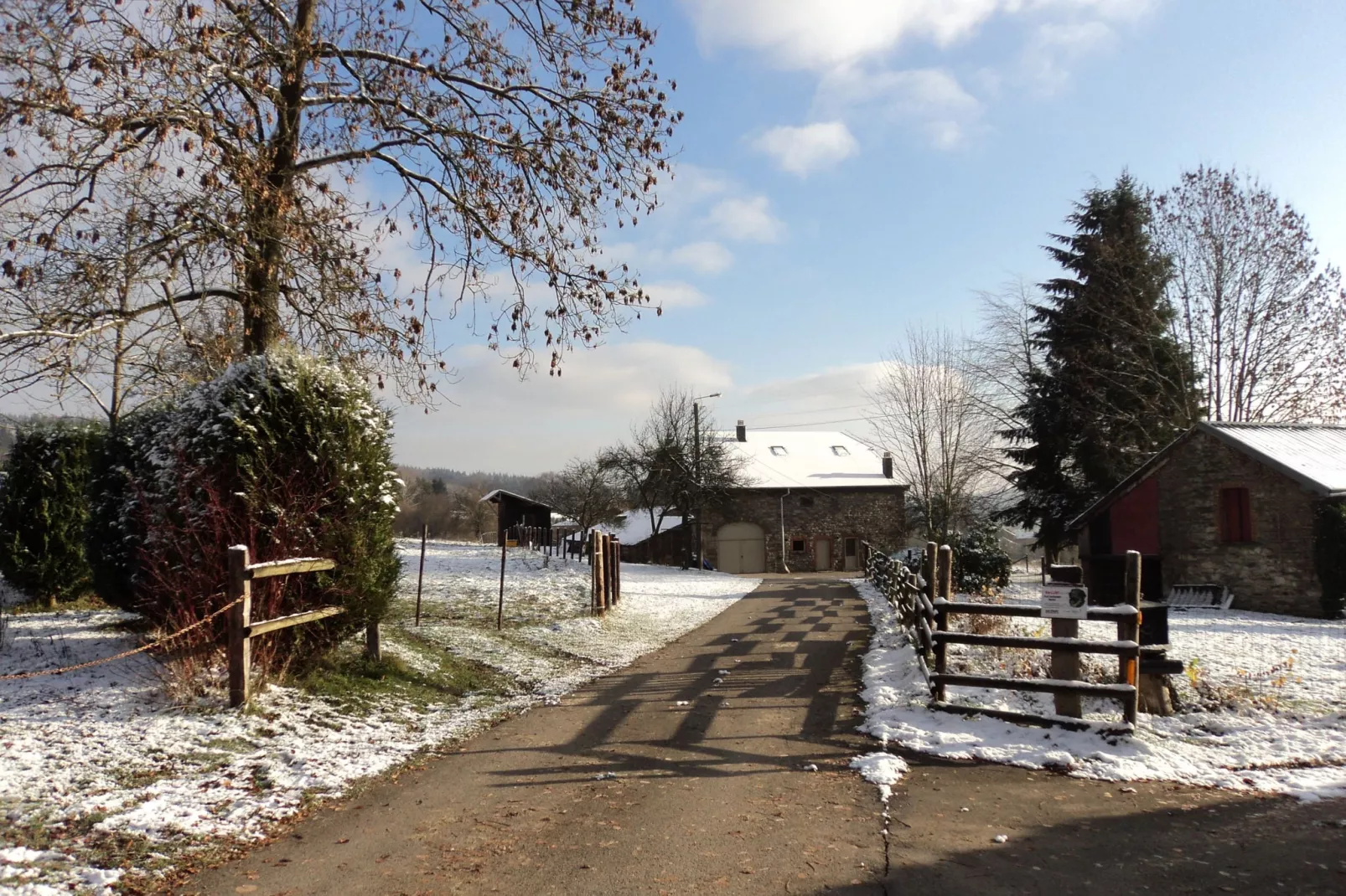 La Grande Randonnée-Gebied winter 1km