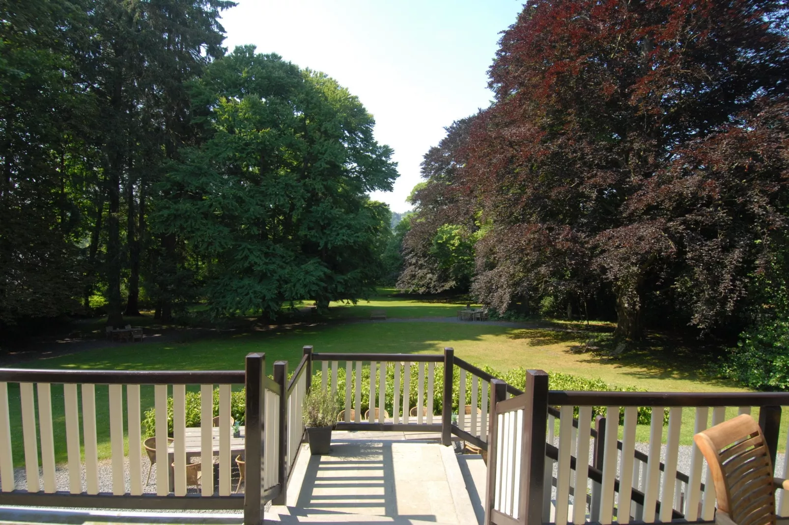 Villa Bel Air-Tuinen zomer