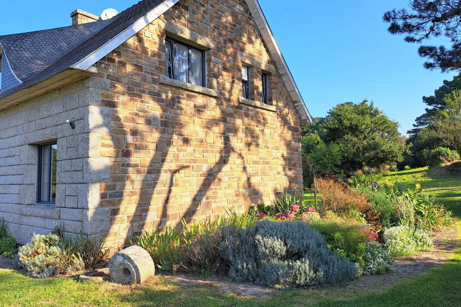 Ferienhaus in Nevez-Buitenkant zomer